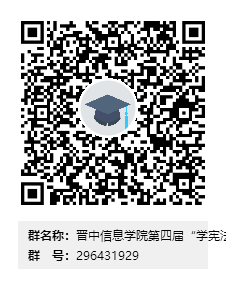 关于晋中信息学院第四届 “学宪法、讲宪法”知识竞赛报名的通知