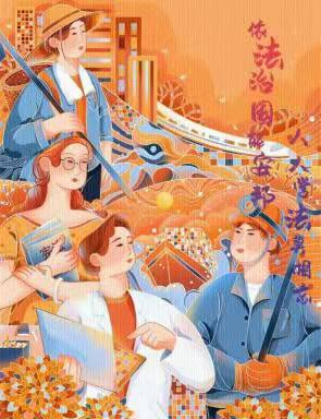 法之画 心之明——思政部教师受邀担任法治绘画大赛评委